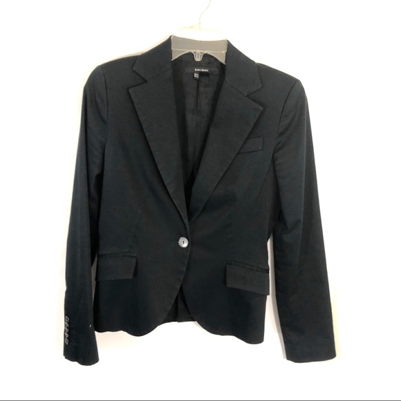 Zara Jackets & Coats Zara Black One Button Closure Shoulder Pad